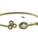 NEW REAL SIMPLE R1249 Talia fashion gold adjustable bracelet clear cryst… Photo 14
