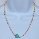 Gemelli‎ Sunny Aqua Gold Necklace Photo 0