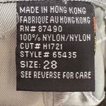 Vintage Kikwear Y2k Wide Leg Parachute Pants Size 28 Gray Photo 9