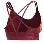 Ivy Park Adidas  Burgundy and Orange Sports Bra Size XSmall Photo 4
