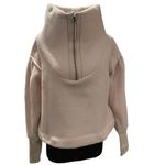 Free People women’s Poppy Quarter Zip Pullover size S Photo 3