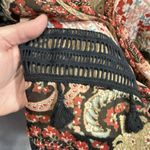 Anthropologie  Ranna Gill Joss Kimono Dress Mini Paisley Boho Festival Size 4 Photo 7