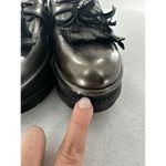 Stuart Weitzman  Loafers Shoes Platform Chunky Y2K Metallic Size 8.5 M Grey​​​ Photo 5