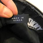 DKNY Vintage Silver Leather Triangle Clutch Photo 8