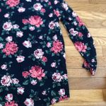 Divided H&M Size 12 Floral Button Up Blouse Photo 1