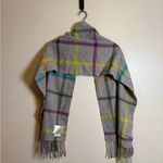Coach  Multicolor Plaid 100% Cashmere Scarf Photo 1