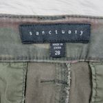 Sanctuary Green Camo Print Skinny Pants Women's Size 28 Photo 11