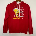 Looney Tunes Tweety Bird Christmas red Sweatshirt Hoodie Photo 6