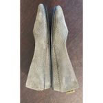 French Sole FS/NY Women's Zeppa Suede Ballet Flat Wedge Taupe Wave Size 6 Luxury Gray Photo 5