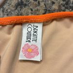 Bridgette Couture Fluorescent Bright Orange Bikini Swimsuit EUC #7820 Photo 4