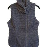 Patagonia Worn Wear W’s Pelage Vest Fuzzy Grey Zipper Sleeveless Vest Small Photo 0