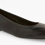 Stuart Weitzman New! Classic Black Leather Ballet Flats Sz 7.5 $350 Photo 0