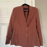 ZARA Double Breasted Blazer Coat Office Formal Photo 0