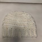 The North Fork white knit hat beanie winter hat North Fork Long Island. NWOT Photo 3