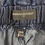 Banana Republic  Jeans Women's 28/6 Blue Indigo Dark High Rise Comfort Pull On Photo 4