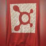 Orangetheory  Red Muscle Tee with Graphic Design Womens size medium EUC Photo 1