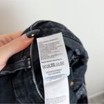 Topshop  Black Kort High Rise Straight Leg Cropped Jeans Size 25 Photo 10