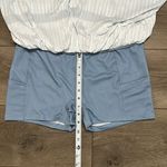 K-Swiss  High Rise Pleated‎ Pocket Tennis Skirt Skort Blue White Size Medium Photo 10