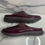 Revitalign Siesta Nuevo Women's Burgundy Patent Leather Mandy Mule Sz 10 Comfort Red Photo 5