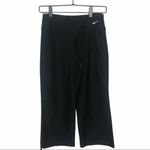 Nike 2/$30  Dri Fit Wide Leg Capri Crop Athletic Legging Pants XS Black Photo 4