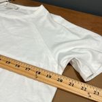 Love Riche Love-riche women’s size medium white pullover short sleeve tie front top new NWT Photo 3