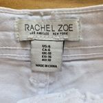 Rachel Zoe  Hi Rise Shorts Womens 6 White Stretchy Denim High Rise 90s Y2K Shorts Photo 3
