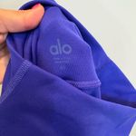 Alo Yoga High Waist Flocked Moto Leggings- Sapphire Photo 5