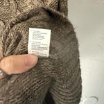 Razzle Dazzle Y2k Cable Knit Cap Sleeve Tunic Sweater Top M Cottage Academia Brown Size undefined Photo 4