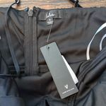 Lulus Lulu’s Dreamy Entrance Black Lace Bustier Midi Dress Size Small Formal Party Photo 8