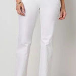 Liz Claiborne  Emma Womens Classic White Fit Flare Trouser 8 Petite 8P Photo 0