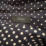 Joseph  Silk Button Down Polka Dot Print Blouse Size 10 Photo 3