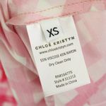 Chloe Kristyn Nina Slip Dress in Pink Plaid Size XS Photo 4