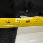 Outlander wool blend black beaded mock neck sweater dress vintage party cocktail Size M Photo 13