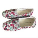Toms ‎ Christmas Dogs Sweaters 6.5 Shoes - Shearling Lined Holiday Slip On Photo 1