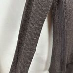 Free People  Lace Road Linen Blend Hi/Low Oversized Pullover Brown S Photo 8