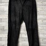 Free People Vegan Suede Skinny Jeans - Black / Size Medium Photo 0