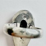 SUNSET Sodalite Genuine Stone 925 Sterling Silver Ring Blue Photo 3