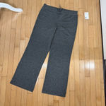 Quince New  Flowknit Wide Leg Pants NWT Charcoal grey Size Medium Photo 3