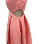 Halston Heritage  Cut Out Dress Parfait Pink Fit & Flare Size 6‎ Photo 6