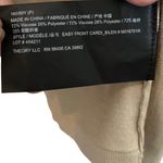 Theory  Easy Open Front Cardigan Stretch Viscose Women’s Size P Beige Long Sleeve Photo 9