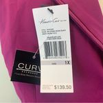 Kenneth Cole  Purple and Black Dress.  Size 1X NWT Photo 2
