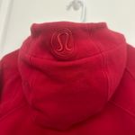 Lululemon Scuba Hoodie Red Zip-Up Sz 12 Photo 3
