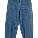 BDG  Urban Outfitters 80s Style Jogger Mom Jeans Womens 24 High Rise Blue Denim Photo 0