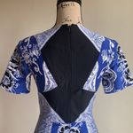 ASOS  blue and white paisley mini dress Photo 9