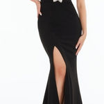 Dress the Population Viola Rhinestone Bow Dress Medium Photo 0