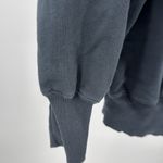 American Eagle  Outfitters Navy Sweatshirt White Embroidered graphic xs oversized Photo 4