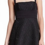 BCBGMAXAZRIA Women’s Black Lace Tulle Dress Size 6 Photo 0