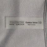 Outdoor Voices NWT  Earl Grey CozyRib Cropped Long Sleeve Button Up Cardigan XS Photo 4