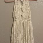 Free People  White Lace Dress Mini Photo 1