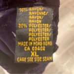 Harley Davidson Women's Sheer /velvet angel wings Purple Blouse size XL Black Photo 7